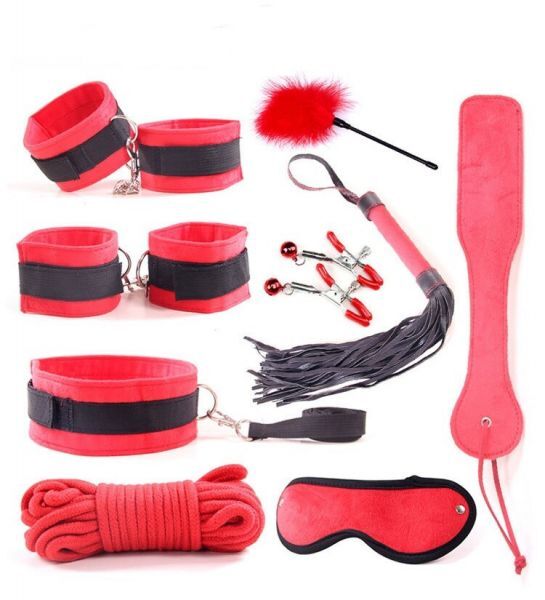 Набор для БДСМ игр Maxi Set Spicy,Black&amp;Red