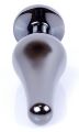 Анальная пробка Boss Series - Jewellery Dark Silver BUTT PLUG Clear, BS6400057
