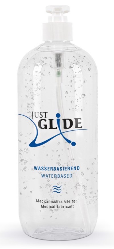 Гель-лубрикант Just Glide Waterbased, 1000 мл
