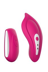 Вибратор в трусики Liebe Panty Vibe Recargable Cerise, нагрев до 39 °C, пульт, трусики в комплекте