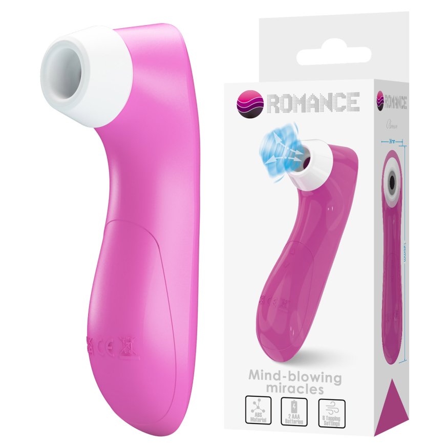 Недорогий вакуумний стимулятор клітора Romance - Breeze Pink, MC40