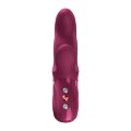 Вибратор-кролик Fun Factory MISS BI Wine Red, 2 независимых мотора, диаметр 4,2 см