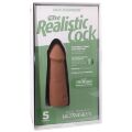 Фаллоимитатор Doc Johnson The Realistic Cock ULTRASKYN - 5 Inch Caramel