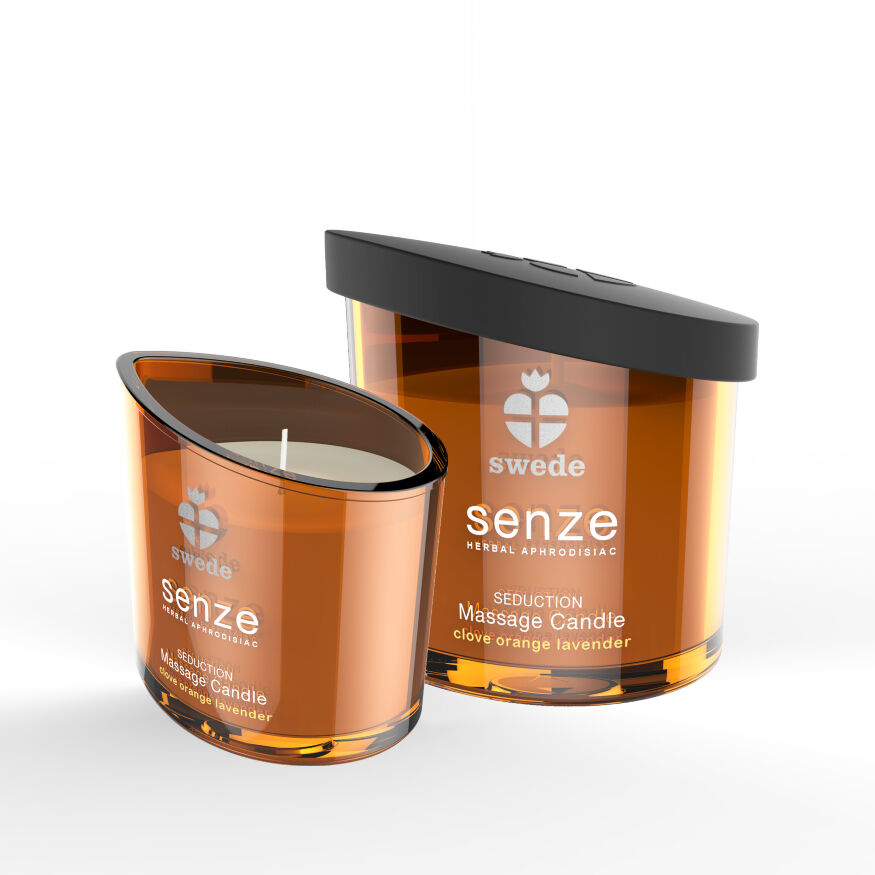 Масажна свічка - Swede Senze Seduction Clove Orange Lavender, 150 мл
