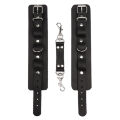 Наручники із натуральної шкіри Flirty Leather - Black, KC00020