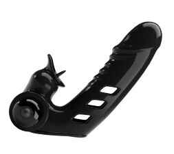 Клиторальный стимулятор на палец Pretty Love - Corbin Finger Black, BI-014859