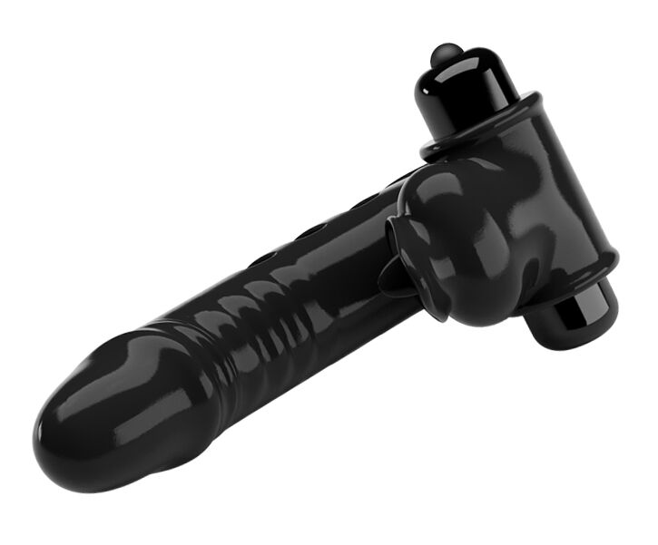 Клиторальный стимулятор на палец Pretty Love - Corbin Finger Black, BI-014859