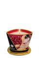 Массажная свеча MASSAGE CANDLE SPARKLING STRAWBERRY WINE, 170 мл