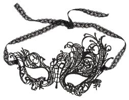 Маска на очі - 2480301 Cottelli Collection Mask Black