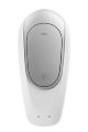 Вибратор для пар с фирменным пультом управления Satisfyer DOUBLE FUN WHITE