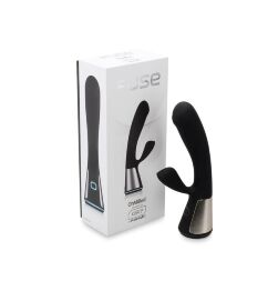 Вибратор-кролик Ohmibod Fuse KIIROO с интерактивным подключением, черный