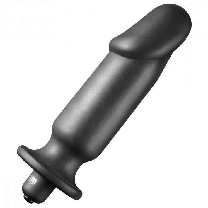 Анальный вибратор Tom of Finland Silicone Vibrating Anal Plug, 11,4х3,8 см