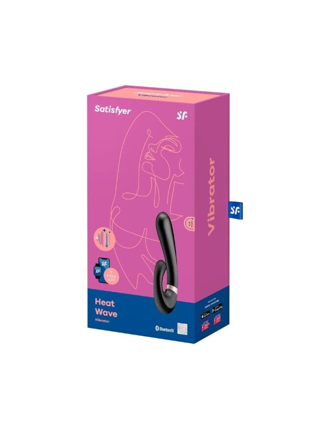 Вибратор кролик Satisfyer Heat Wave Black