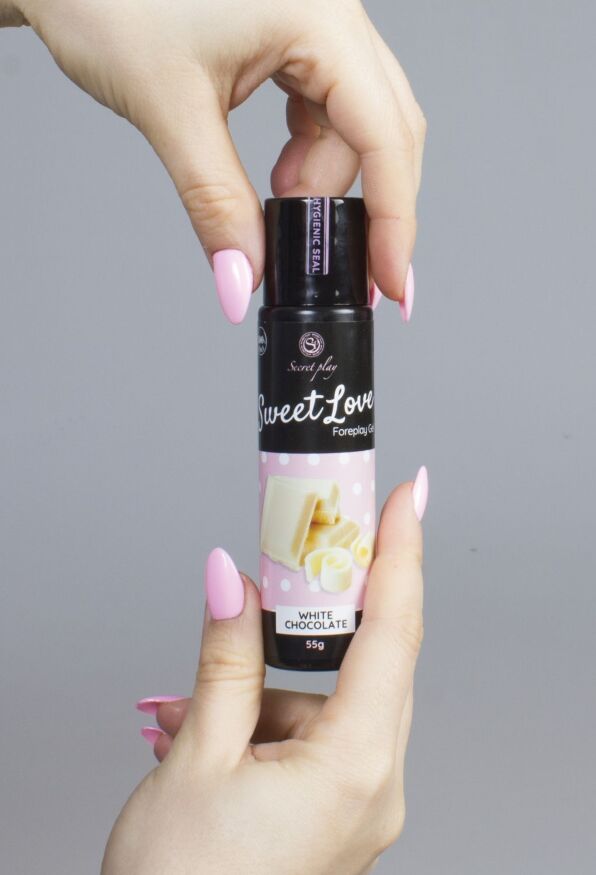 Гель для орального секса Secret Play - Sweet Love White chocolate Gel, 60 ml