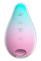 Вакуумний стимулятор із вібрацією Satisfyer Mermaid Vibes, м'ятно-рожевий