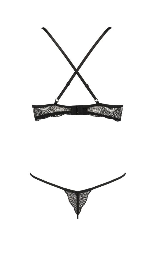 Комплект білизни QUENTRIS BIKINI black S/M - Passion