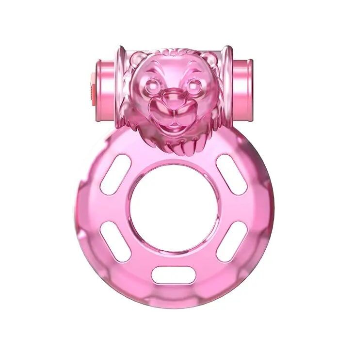 Кольцо с вибрацией и презервативом Vibrator &amp; condom, BI-010084