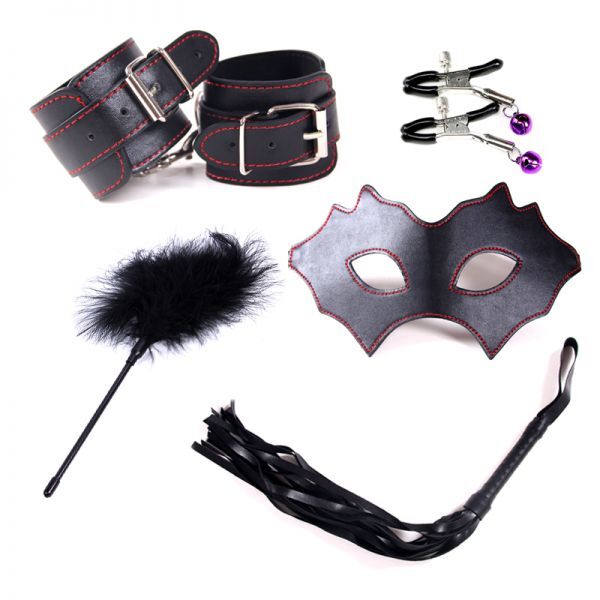 Набор для БДСМ игр Pleasure Mini Set, Black