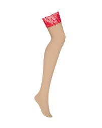 Чулки Obsessive Matildea stockings L/XL