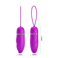 Віброяйце з 12 функціями вібрації Pretty Love Edwina Vibro Bullet Purple