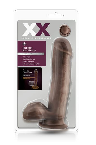 Фаллоимитатор XX EUROPA CHOCOLATE