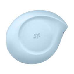 Вакуумный клиторальный стимулятор с вибрацией Satisfyer Sugar Rush Blue (мятая упаковка)