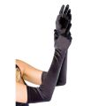 Перчатки One Size Extra Long Opera Length Satin Gloves от Leg Avenue, черный