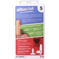 Маленький фаллоимитатор из киберкожи Doc Johnson The Realistic Cock ULTRASKYN - 5 Inch with Balls Vanilla