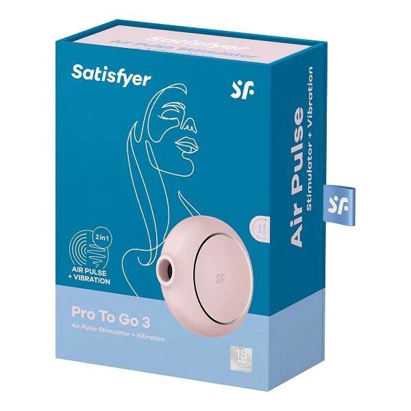 Satisfyer Pro To Go 3 Rose