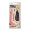 Вибратор на присоске Real Feel 9.9 inch з пультом Chisa
