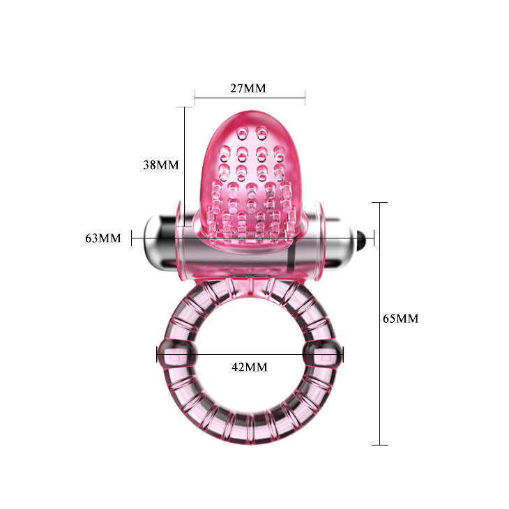 Силиконовое виброкольцо на пенис Sweet Vibrating Ring
