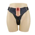 Універсальний страпон з порожнистим фалоімітатором Pretty Love Harness Briefs Strap on Mavis