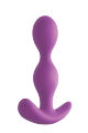Анальная пробка гантелеобразной формы фиолетовая FIREFLY ACE II PURPLE