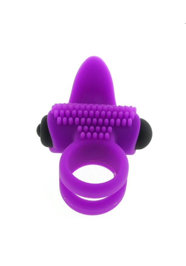 Эрекционное кольцо Adrien Lastic Bullet Lastic Ring с вибрацией