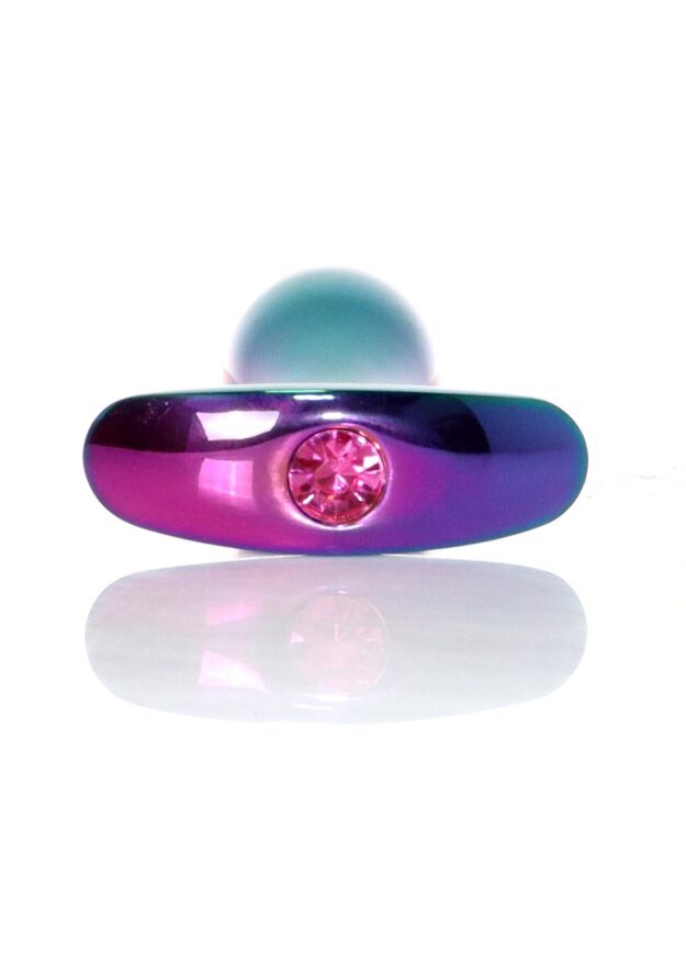 Анальна пробка - Jewellery Multicolour Plug Pink M