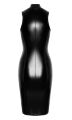 Платье Noir Handmade F337 Powerwetlook midi dress - 3XL