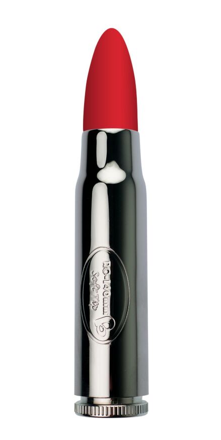 Вибропуля в форме патрона Rocks Off 7 Speed RO-140mm Soft Tip Red