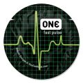 Презерватив ONE Glowing Pleasures, 1 шт, світиться в темряві, зі змазкою