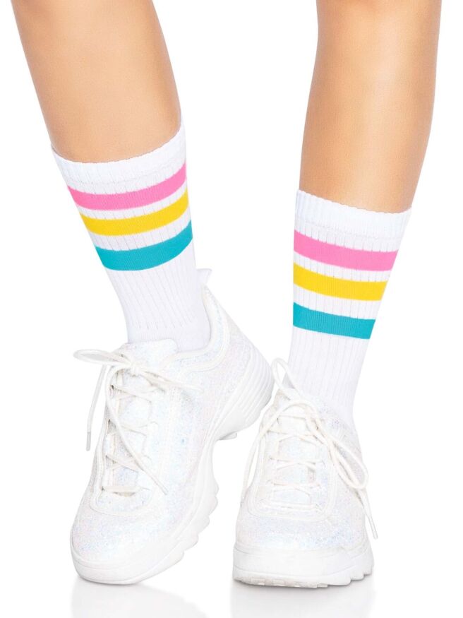 Leg Avenue - Pride crew socks Pansexual - Женские носки