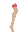 Чулки Obsessive Matildea stockings 2XL/3XL