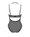 Obsessive Selinne teddy - эротическое женское боди, M/L (чёрный)