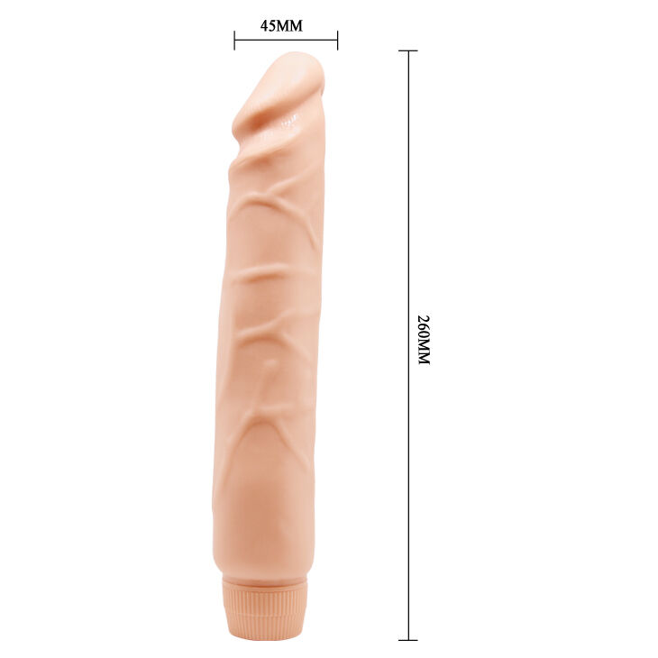 Длинный вибратор Barbara Jack Vibrator 10" Flesh