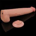 Фалоімітатор XXL - Sliding-Skin Dual Layer Dong 13.5" Flesh