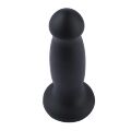 Силиконовый дилдо для секс-машин Hismith 7.2" Black Silicone Anal Dildo, система KlicLok