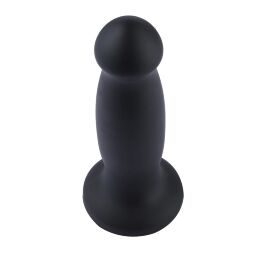 Силиконовый дилдо для секс-машин Hismith 7.2" Black Silicone Anal Dildo, система KlicLok