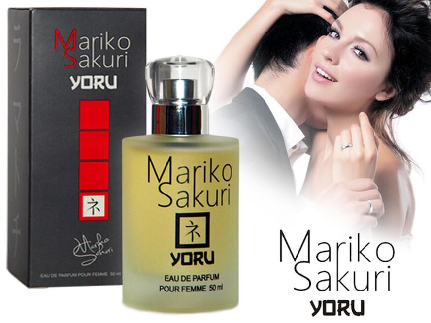 Духи с феромонами для женщин - Aurora Mariko Sakuri Yoru Women, 50 мл