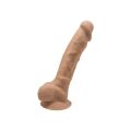 Термореактивный фаллоимитатор - SilexD Model 1 Dildo 7'' Caramel