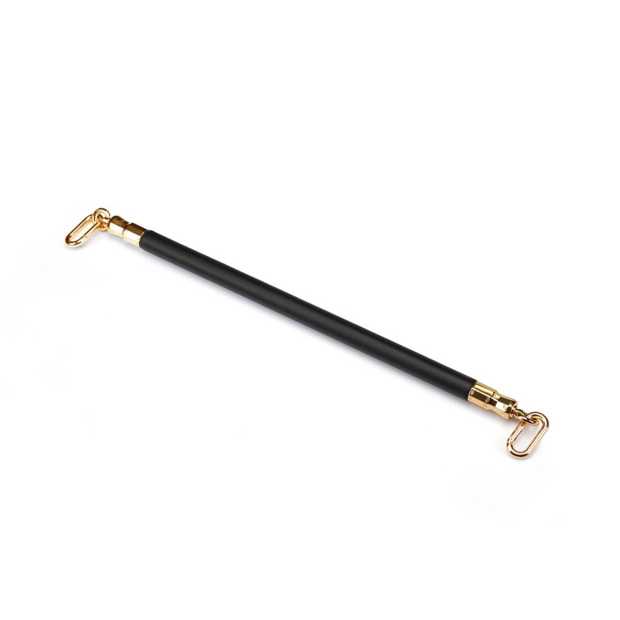 Фиксатор-распорка для ног Liebe Seele Black Organosilicon Spreader Bar, экокожа