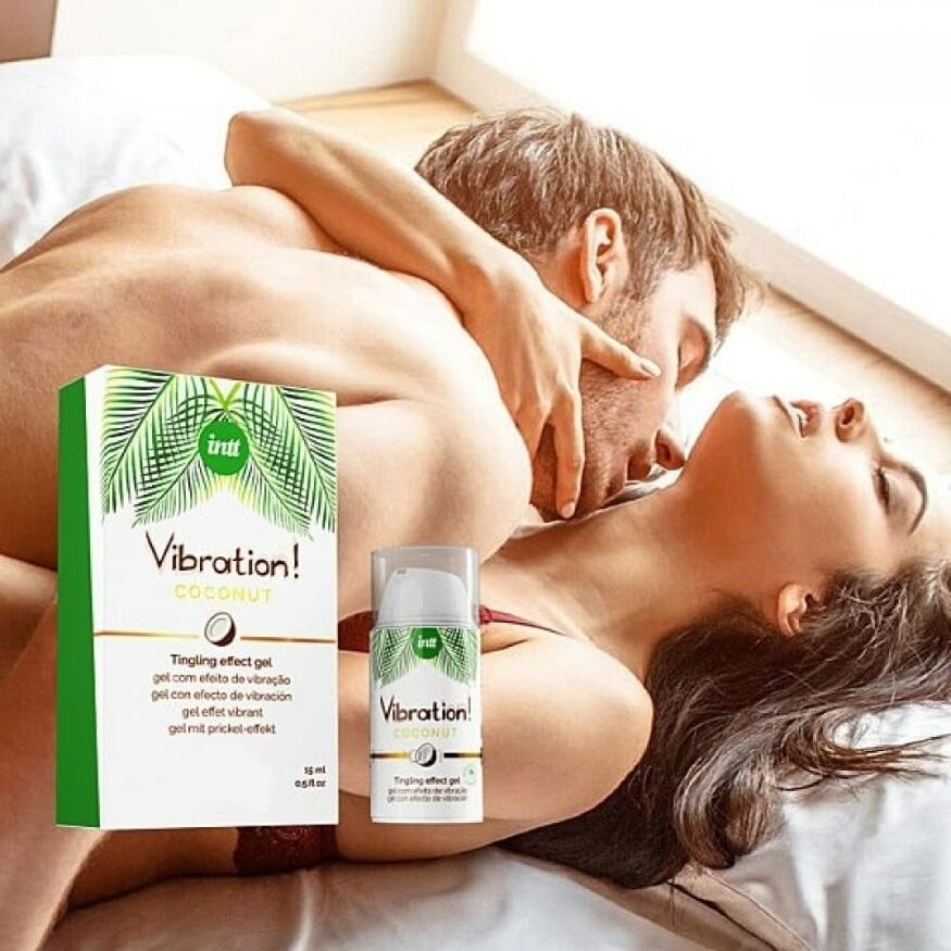 Рідкий вібратор Intt Vibration Coconut NEW 100% Vegan 15 мл