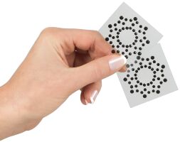 Украшение для сосков - Cottelli Collection Nipple Stickers "Star"
